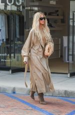 KHLOE KARDASHIAN on the Set of New Reality Show in Malibu 09/28/2021