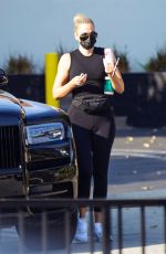 KHLOE KARDASHIAN Out and About in Los Angeles 09/20/2021