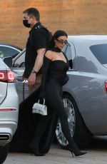 KIM KARDASHIAN Arrives at Nobu in Malibu 09/07/2021