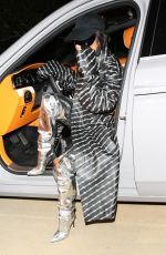 KIM KARDASHIAN Filming Her New Hulu Show in Hollywood 09/28/2021
