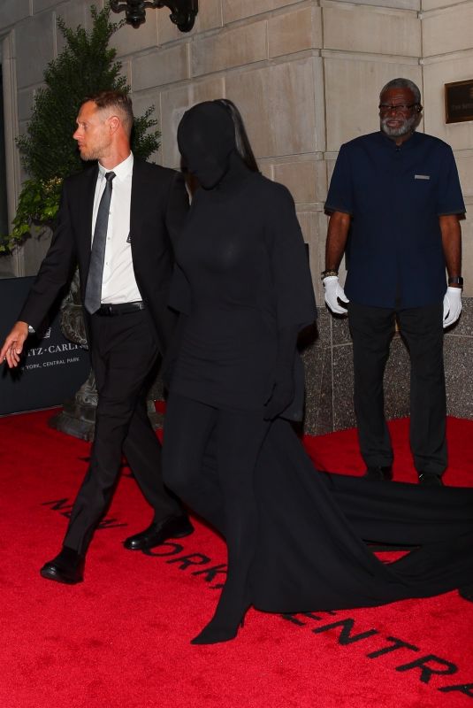 KIM KARDASHIAN Heading to 2021 Met Gala in New York 09/13/2021