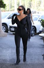 KIM KARDASHIAN in Tight Black Balenciaga at CVS in Los Angeles 09/15/2021