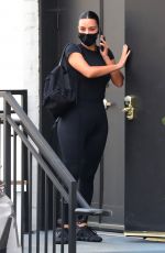 KIM KARDASHIAN Leaves a Skincare Clinic in Beverly Hills 08/31/2021