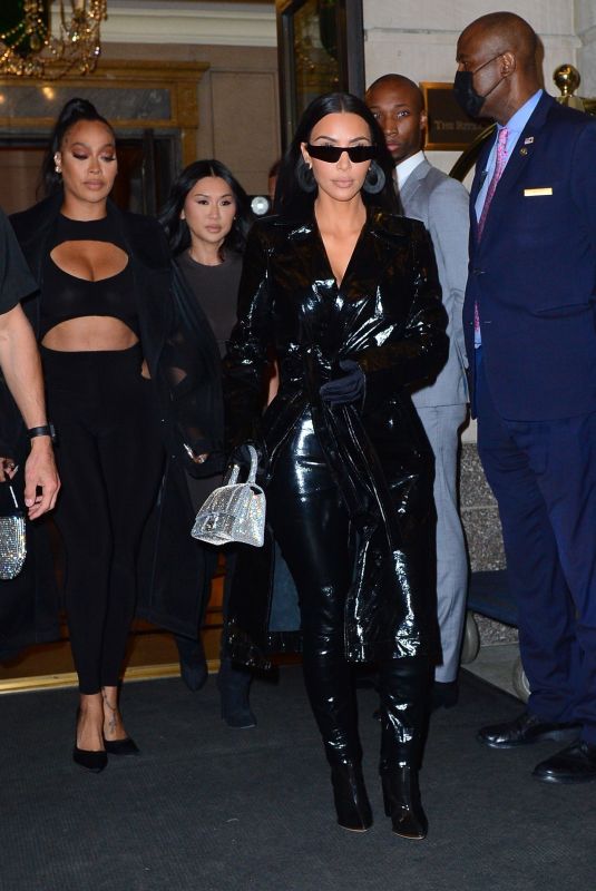 KIM KARDASHIAN Night Out in New York 09/11/2021