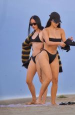 KIM KARDSHIAN in Bikini at Beach in Malibu 09/27/2021