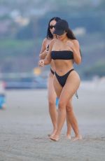 KIM KARDSHIAN in Bikini at Beach in Malibu 09/27/2021
