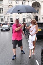 KIMBERLEY GARNER Arrives at Royal Albert Hall in London 09/28/2021