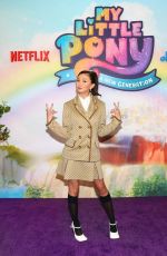 KIMIKO GLENN at My LIttle Pony: A New Generation Photocall in Los Angeles 09/19/2021