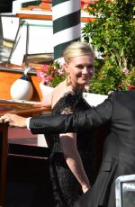 KIRSTEN DUNST Arrives at 78th Venice International Film Festival 09/02/2021