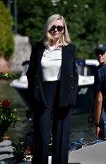 KIRSTEN DUNST Arrives at Hotel Excelsior in Venice 09/02/2021