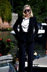 KIRSTEN DUNST Arrives at Hotel Excelsior in Venice 09/02/2021