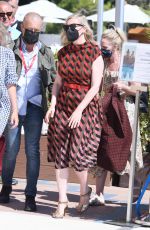 KIRSTEN DUNST Arrives at Venice Film Festival 09/01/2021