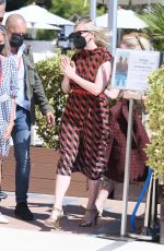 KIRSTEN DUNST Arrives at Venice Film Festival 09/01/2021