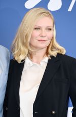 KIRSTEN DUNST at The Power of the Dog Photocall at 2021 Venice Film Festival 09/02/2021