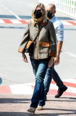 KIRSTEN DUNST Out in Venice 08/31/2021