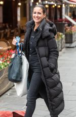 KIRSTY GALLACHER Arrives at Global Studios in London 08/31/2021