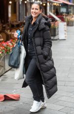 KIRSTY GALLACHER Arrives at Global Studios in London 08/31/2021