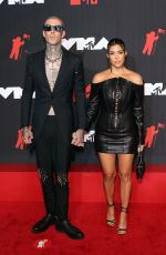 KOURTNEY KARDASHIAN and Travis Barker at 2021 MTV Video Music Awards in Brooklyn 09/12/2021