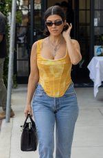 KOURTNEY KARDASHIAN on the Set of New Reality Show in Malibu 09/28/2021