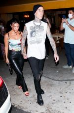 KOURTNEY KARDASHIAN Out at MTV WMAs Dinner in New York 09/12/2021