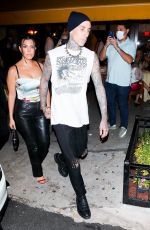 KOURTNEY KARDASHIAN Out at MTV WMAs Dinner in New York 09/12/2021