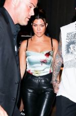 KOURTNEY KARDASHIAN Out at MTV WMAs Dinner in New York 09/12/2021