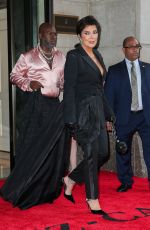 KRIS JENNER Heading to a Met Gala in New York 09/13/2021