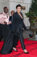 KRIS JENNER Heading to a Met Gala in New York 09/13/2021
