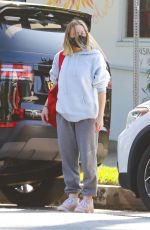 KRISTEN BELL at a Spa Session in Los Feliz 09/03/2021