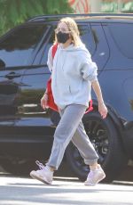 KRISTEN BELL at a Spa Session in Los Feliz 09/03/2021