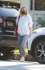 KRISTEN BELL at a Spa Session in Los Feliz 09/03/2021