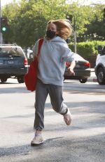 KRISTEN BELL at a Spa Session in Los Feliz 09/03/2021