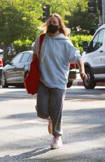 KRISTEN BELL at a Spa Session in Los Feliz 09/03/2021