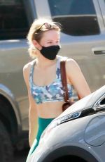 KRISTEN BELL Heading to Pilates Class in Los Feliz 09/13/2021
