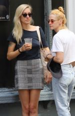KRISTEN STEWART and DYLAN MEYER Out for Iced Coffee in New York 09/11/2021