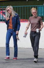 KRISTEN STEWART and DYLAN MEYER Out in Los Angeles 09/18/2021