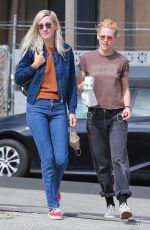 KRISTEN STEWART and DYLAN MEYER Out in Los Angeles 09/18/2021