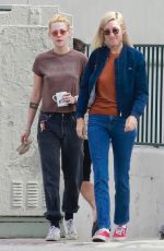 KRISTEN STEWART and DYLAN MEYER Out in Los Angeles 09/18/2021