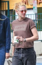 KRISTEN STEWART and DYLAN MEYER Out in Los Angeles 09/18/2021