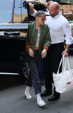 KRISTEN STEWART Arrives at Carlyle Hotel in New York 09/13/2021