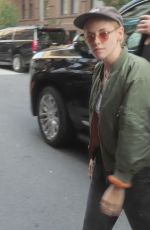 KRISTEN STEWART Arrives at Carlyle in New York 09/14/2021