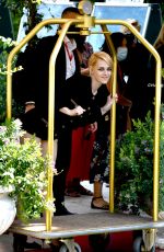 KRISTEN STEWART Arrives at Hotel Excelsior in Venice 09/03/2021