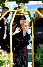 KRISTEN STEWART Arrives at Hotel Excelsior in Venice 09/03/2021