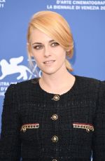 KRISTEN STEWART at Spencer Photocall at 78th Venice International Film Festival 09/03/2021
