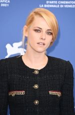 KRISTEN STEWART at Spencer Photocall at 78th Venice International Film Festival 09/03/2021