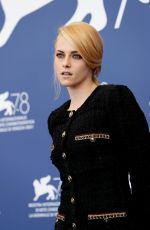 KRISTEN STEWART at Spencer Photocall at 78th Venice International Film Festival 09/03/2021