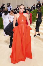 KRISTINE FROSETH at 2021 Met Gala in New York 09/13/2021