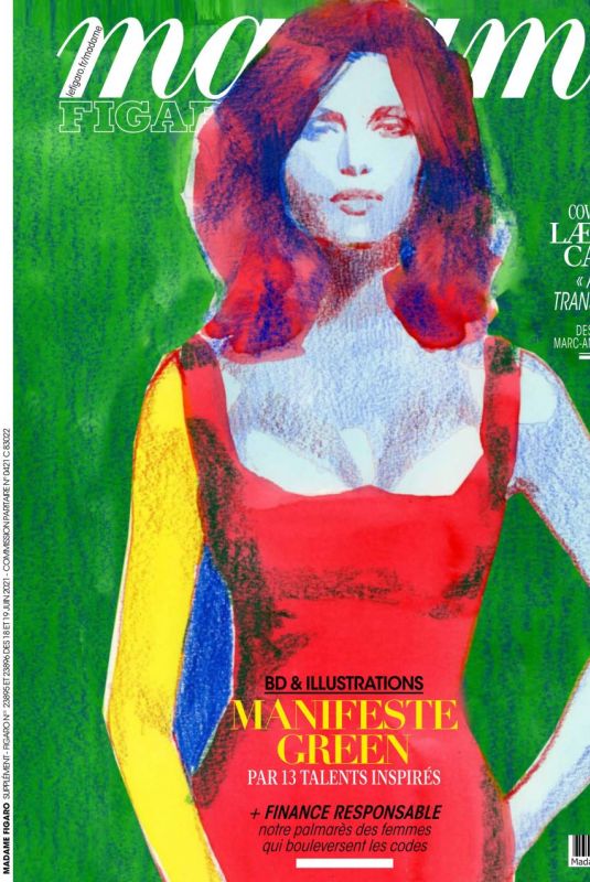 LAETITIA CASTA in Madame Figaro Magazine, June 2021