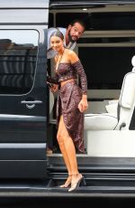 LAIS RIBEIRO Arrives at Revolve Gallery in New York 09/09/2021