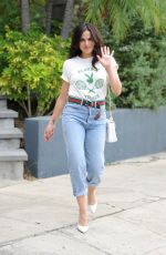 LANA PARRILLA at a Restaurant in Santa Monica 08/30/2021